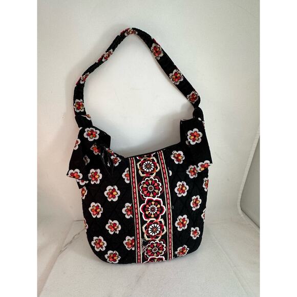 Vera Bradley Olivia in Pirouette Pattern Handbag Preowned - Picture 6 of 6